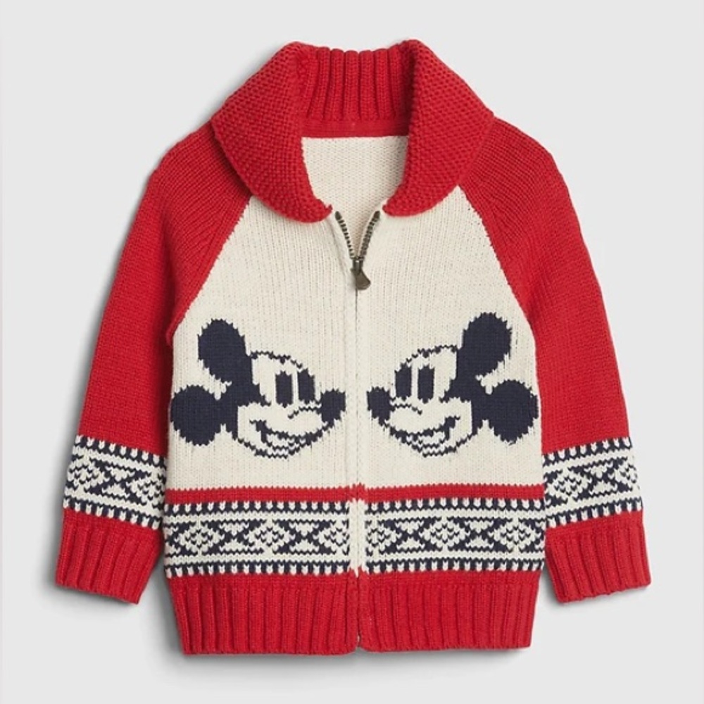 Disney Mickey Mouse Knit Wool Blend Sweater